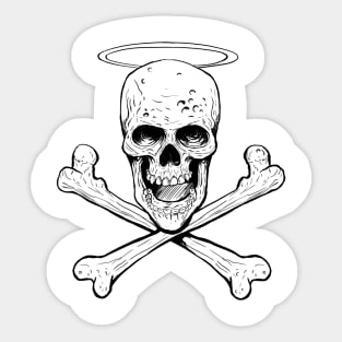 Skull Sticker